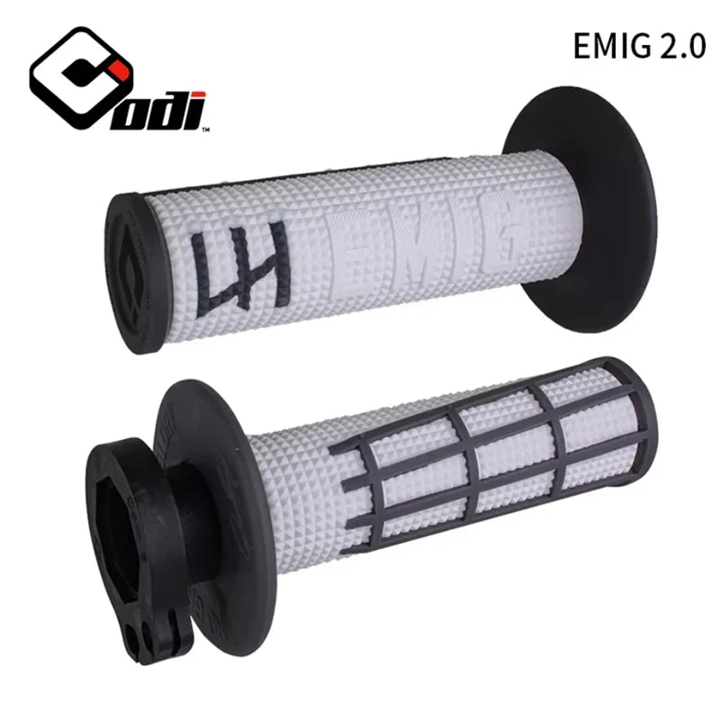 ODI Motorcycle Universal Grips 7/8" 22mm Hand Grip Snap-on Cam Lock-on Grips Handlebar Grips For KTM CRF SXF EXC Motocross