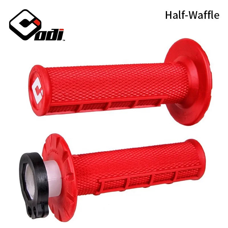 ODI Motorcycle Universal Grips 7/8" 22mm Hand Grip Snap-on Cam Lock-on Grips Handlebar Grips For KTM CRF SXF EXC Motocross
