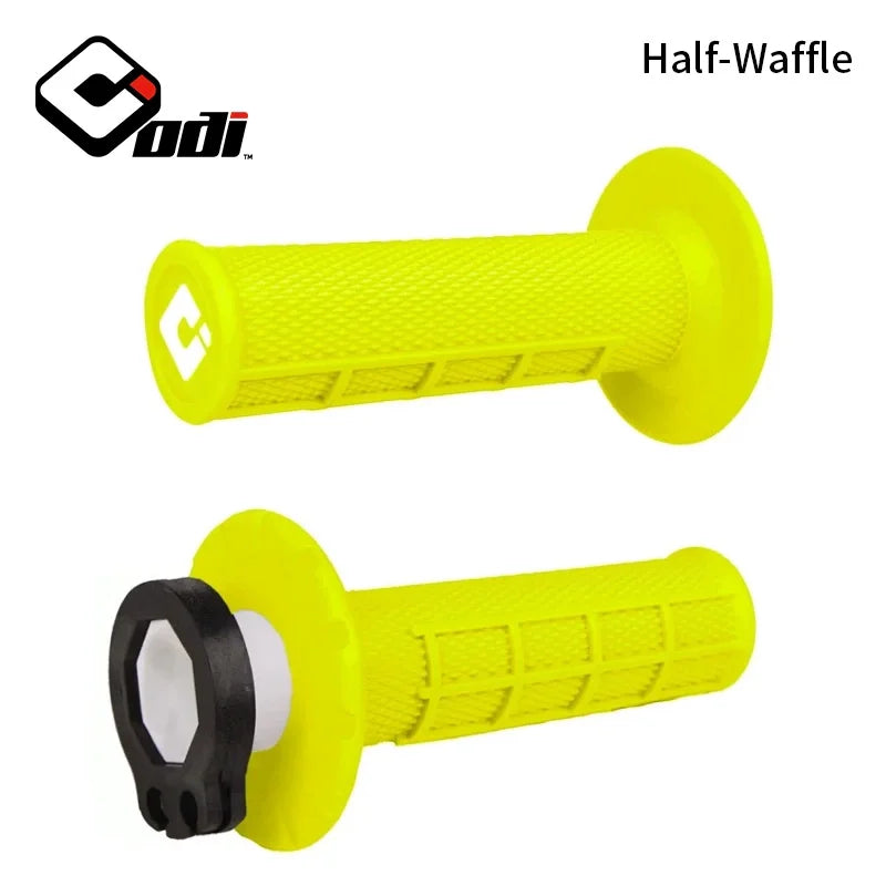ODI Motorcycle Universal Grips 7/8" 22mm Hand Grip Snap-on Cam Lock-on Grips Handlebar Grips For KTM CRF SXF EXC Motocross