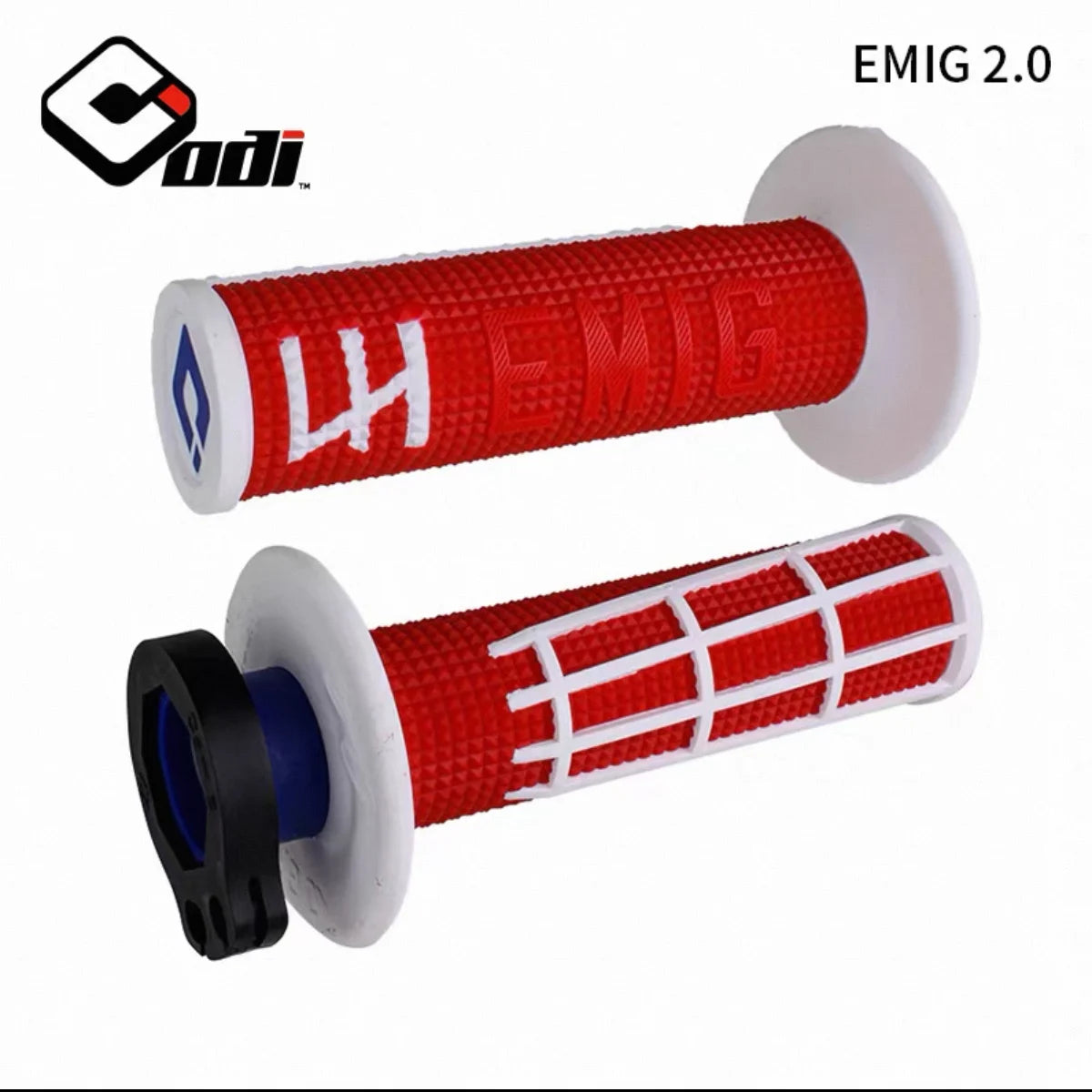 ODI Motorcycle Universal Grips 7/8" 22mm Hand Grip Snap-on Cam Lock-on Grips Handlebar Grips For KTM CRF SXF EXC Motocross