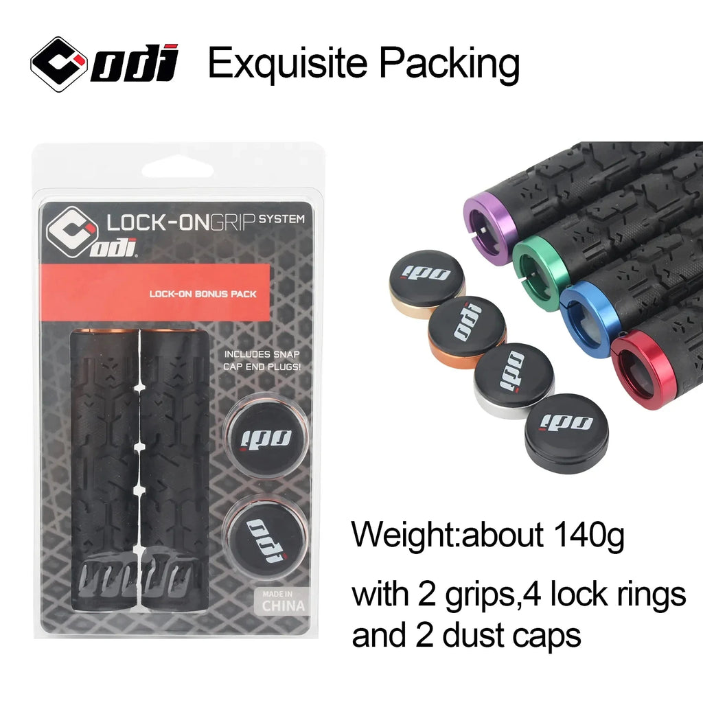 Lock-On Handlebar Grips Anti-Slip for Off-Road & Adventure Motorcycles