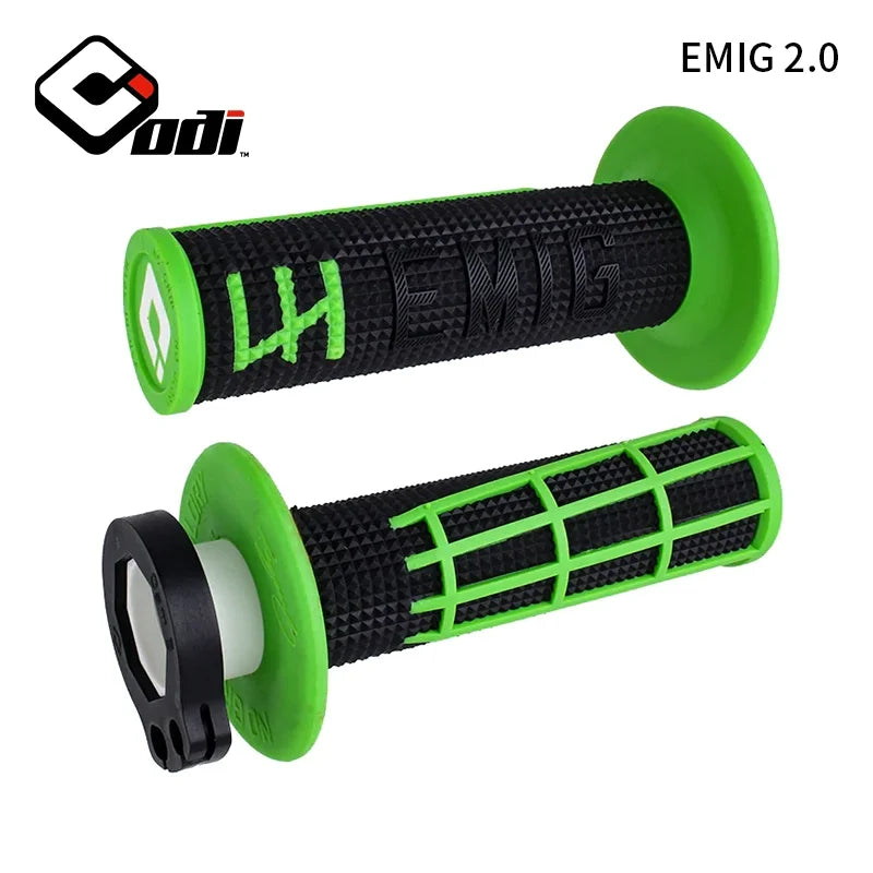 ODI Motorcycle Universal Grips 7/8" 22mm Hand Grip Snap-on Cam Lock-on Grips Handlebar Grips For KTM CRF SXF EXC Motocross