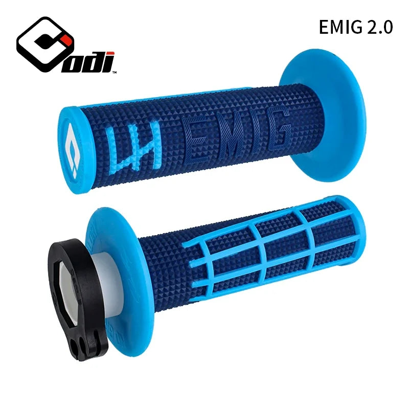 ODI Motorcycle Universal Grips 7/8" 22mm Hand Grip Snap-on Cam Lock-on Grips Handlebar Grips For KTM CRF SXF EXC Motocross