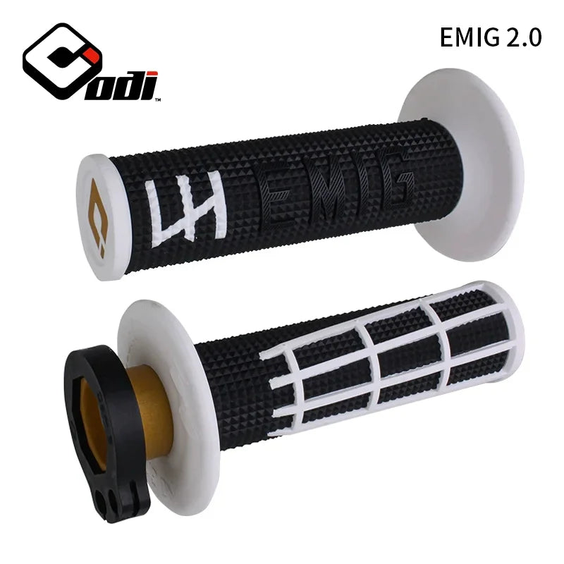 ODI Motorcycle Universal Grips 7/8" 22mm Hand Grip Snap-on Cam Lock-on Grips Handlebar Grips For KTM CRF SXF EXC Motocross