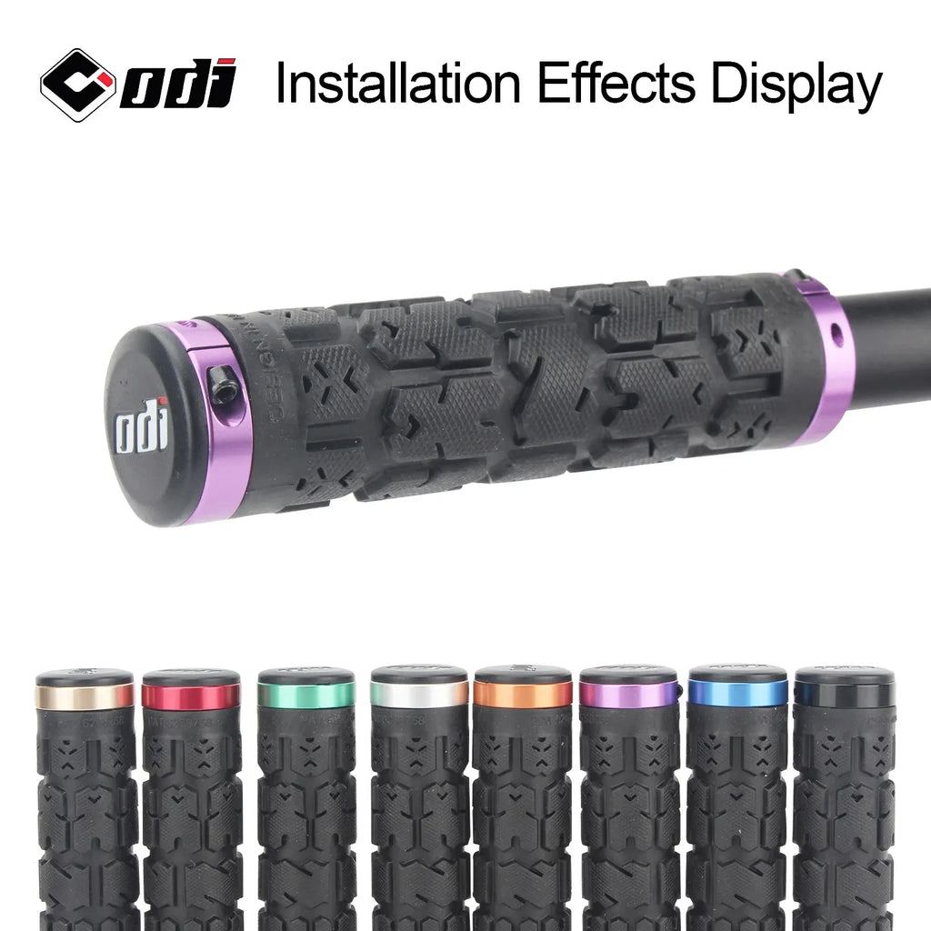 Lock-On Handlebar Grips Anti-Slip for Off-Road & Adventure Motorcycles