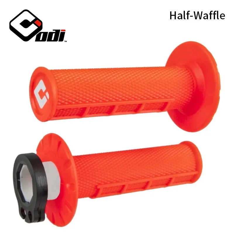ODI Motorcycle Universal Grips 7/8" 22mm Hand Grip Snap-on Cam Lock-on Grips Handlebar Grips For KTM CRF SXF EXC Motocross