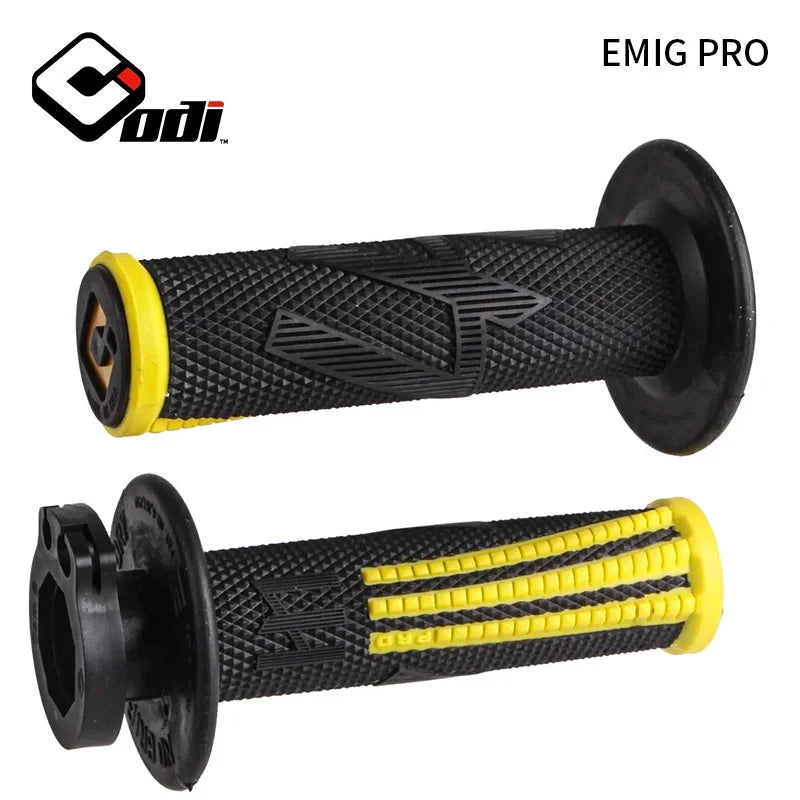 ODI Motorcycle Universal Grips 7/8" 22mm Hand Grip Snap-on Cam Lock-on Grips Handlebar Grips For KTM CRF SXF EXC Motocross