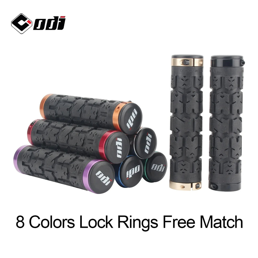 Lock-On Handlebar Grips Anti-Slip for Off-Road & Adventure Motorcycles