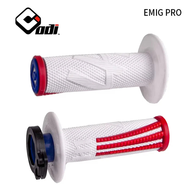 ODI Motorcycle Universal Grips 7/8" 22mm Hand Grip Snap-on Cam Lock-on Grips Handlebar Grips For KTM CRF SXF EXC Motocross