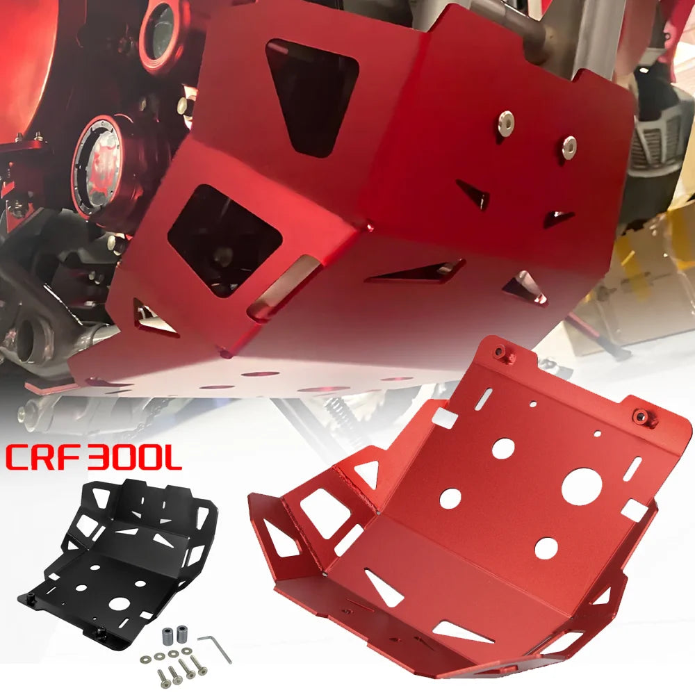 Honda CRF300L / CRF 300L (2021-2025) Skid Plate – Engine & Chassis Guard