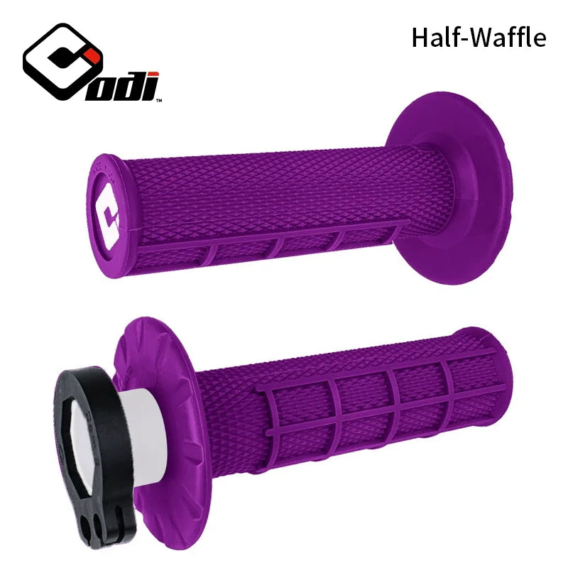 ODI Motorcycle Universal Grips 7/8" 22mm Hand Grip Snap-on Cam Lock-on Grips Handlebar Grips For KTM CRF SXF EXC Motocross