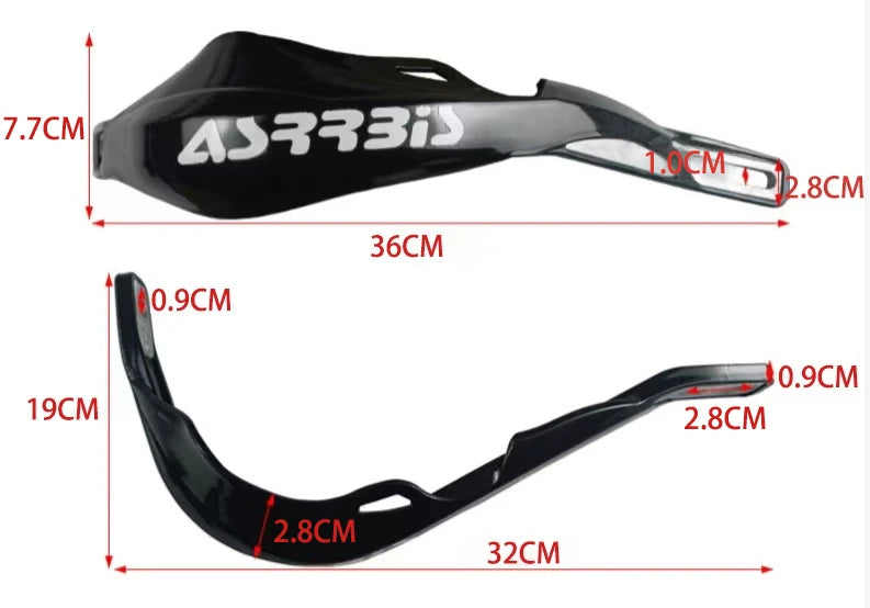 Aluminum Alloy Handguard 22mm for Off-Road Motorcycles